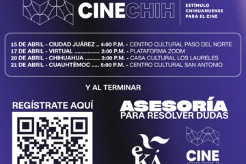 Impartirá Cultura asesorías para artistas y creadores interesados en participar en las convocatorias “Eká” y “CineChih”