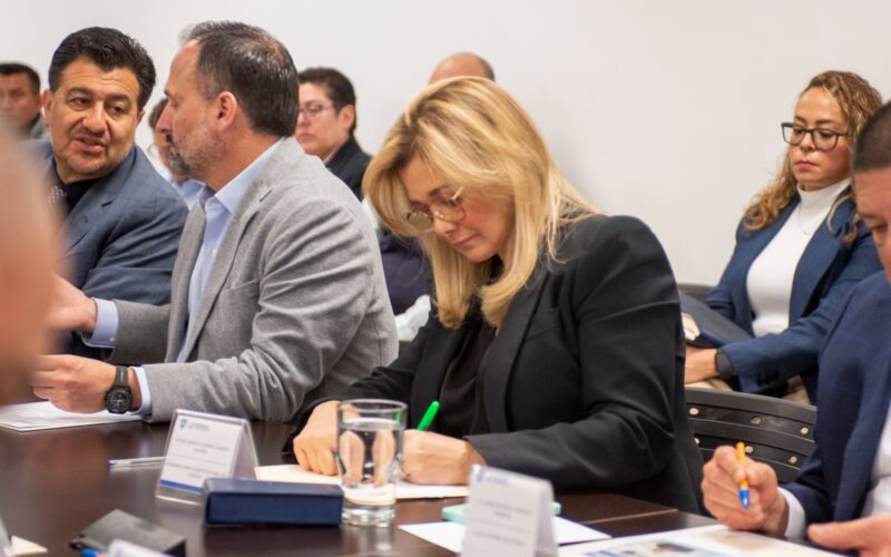 Maru Campos da seguimiento a las acciones enfocadas en la protección de las mujeres en sesión de la Mesa de Seguridad