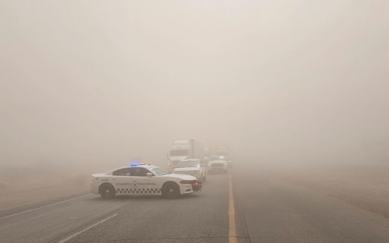 Advierte Protección Civil por rachas de hasta 85 km/h para las próximas horas