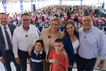 Maru Campos inaugura el Colector Viñedos en beneficio de más de 441 mil juarenses