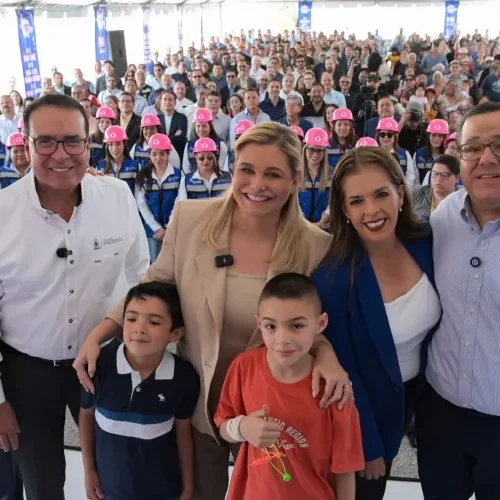 Maru Campos inaugura el Colector Viñedos en beneficio de más de 441 mil juarenses