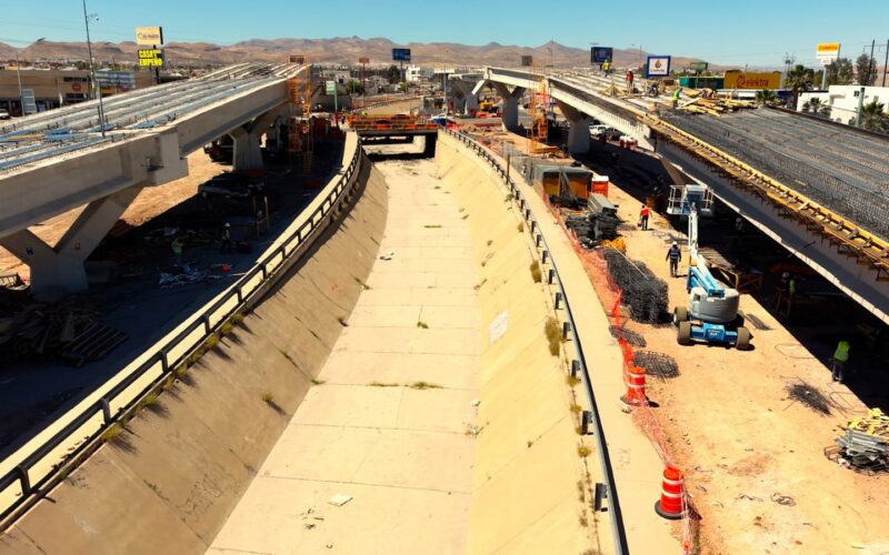 Impulsa Municipio movilidad al norte; avanza puente en Nogales e Industrias