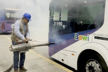Refuerza Bowí higiene y seguridad de usuarios con fumigación en sus instalaciones