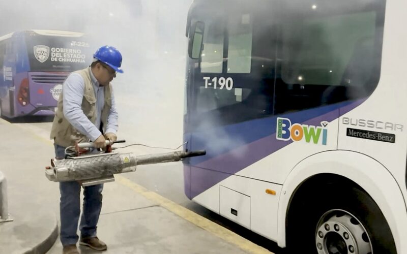 Refuerza Bowí higiene y seguridad de usuarios con fumigación en sus instalaciones