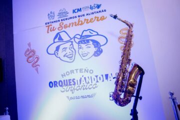 Anuncia Marco Bonilla a Conjunto Primavera en “Orquestándola Norteño Sinfónico” gratis en el Palomar