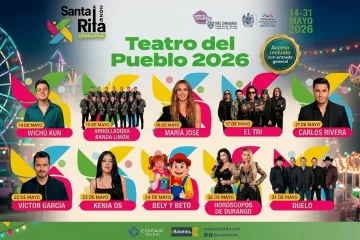 Feria de Santa Rita 2026 revela su cartelera oficial del Teatro del Pueblo