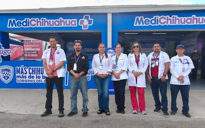 Invita Secretaría de Salud a visitar el stand de MediChihuahua en la Feria de Santa Rita 2026