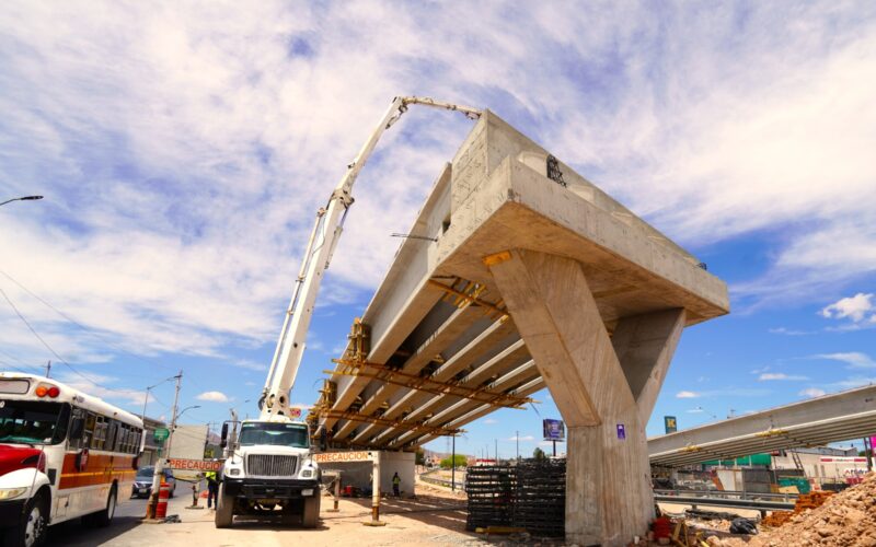 Construye Municipio solución vial clave en Los Nogales e Industrias; obra registra importante avance