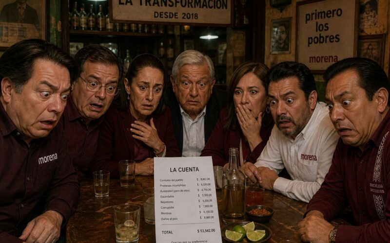 Se acabó la fiesta… a pagar la cuenta.