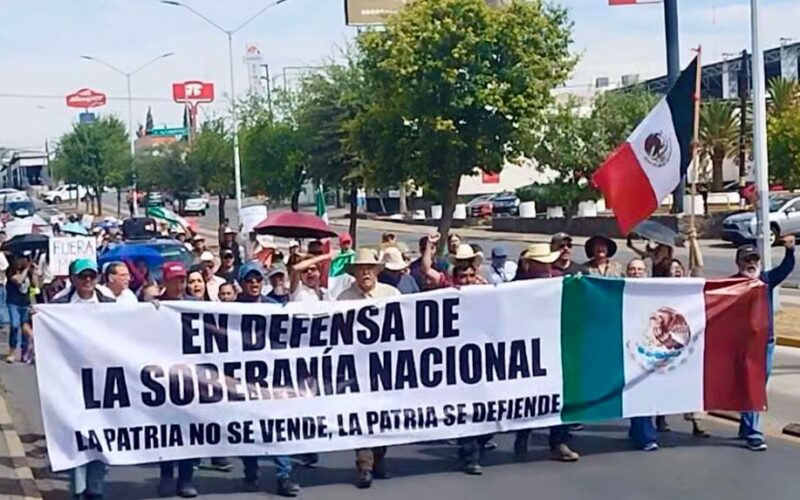 Soberanía de utilería: la protesta de Morena en Chihuahua