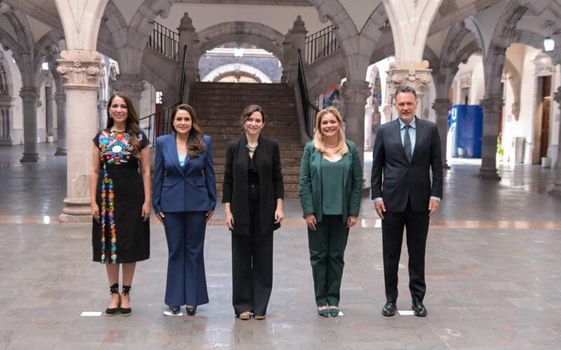 Maru Campos fortalece alianzas con gobernadores y Díaz Ayuso en encuentro internacional en Aguascalientes