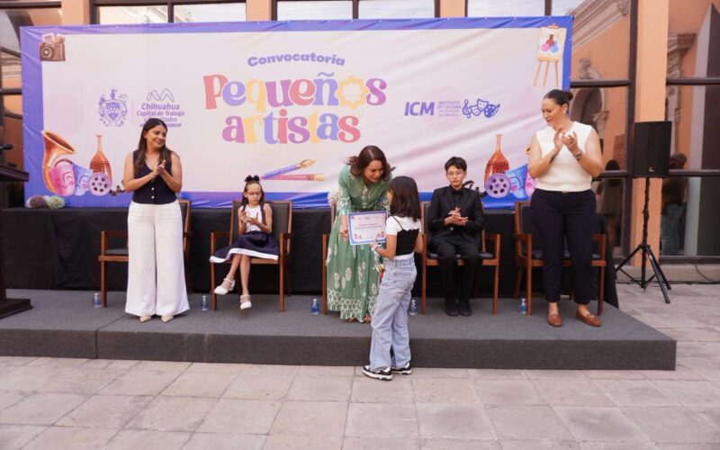 Impulsa Municipio el talento infantil con premiación de “Pequeños Artistas” 2026