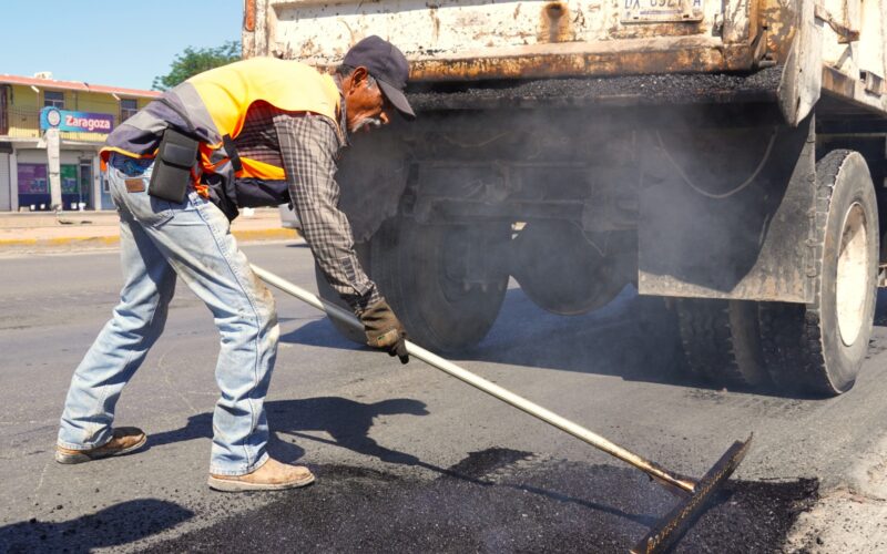 Atendió Municipio más de mil 320 baches durante la semana del 4 al 8 de mayo