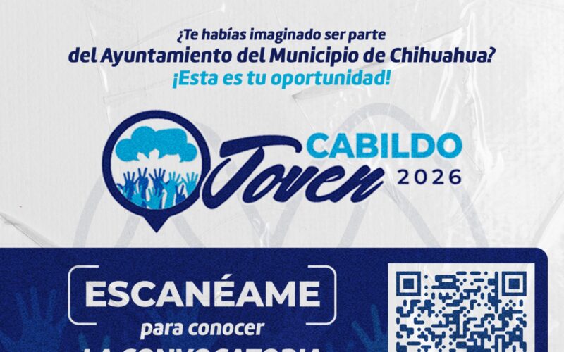 ¿Te interesa la política? Gobierno Municipal invita a participar en Cabildo Joven 2026