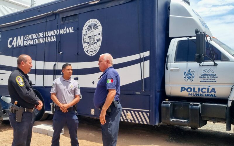 Comienza Dirección de Seguridad Pública Municipal operativo en la Feria Santa Rita 2026