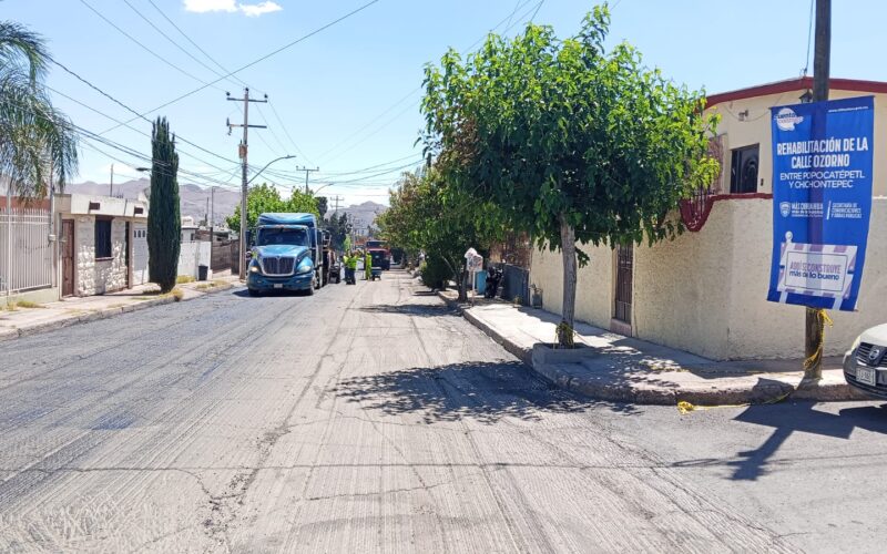 Avanza SCOP en la rehabilitación de calles de las colonias Infonavit Insurgentes y Panorámico