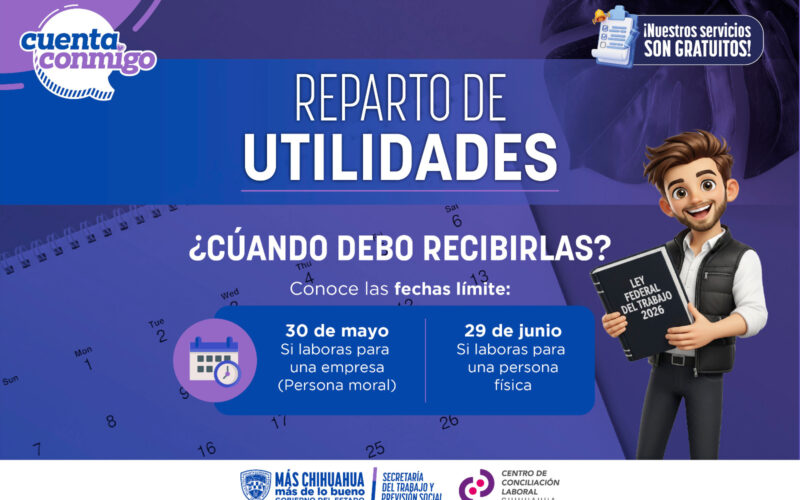 Este sábado es la fecha límite para la entrega de utilidades: STPS
