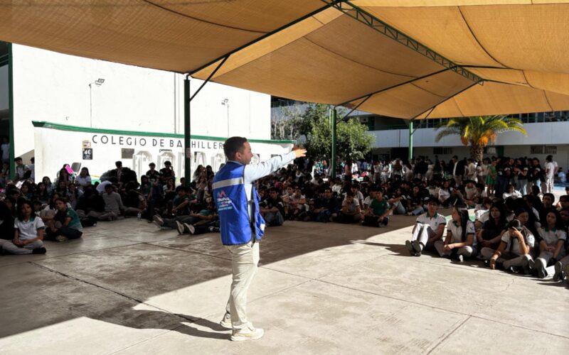 Continúa Gobierno Municipal llevando charlas “Hablar Salva Vidas” a instituciones educativas