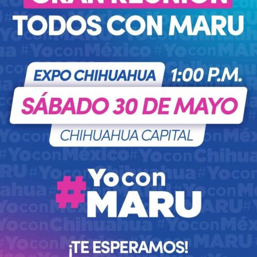 PAN cierra filas con Maru Campos; líderes nacionales acudirán a concentración masiva en Chihuahua