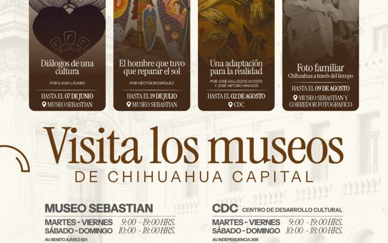 Invita Gobierno Municipal a descubrir las exposiciones y recorridos de los museos municipales