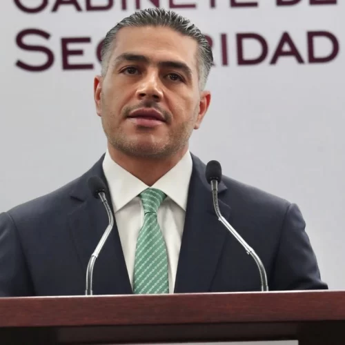 Harfuch anuncia que en el sexenio de Sheinbaum los homicidios dolosos ya han caído a la mitad