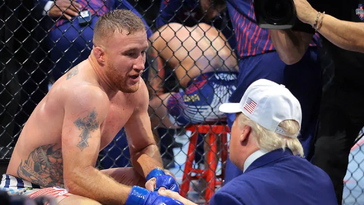 © Getty ImagesJustin Gaethje es nuevo campeón de las 155 libras (Photo by Chip Somodevilla/Getty Images)