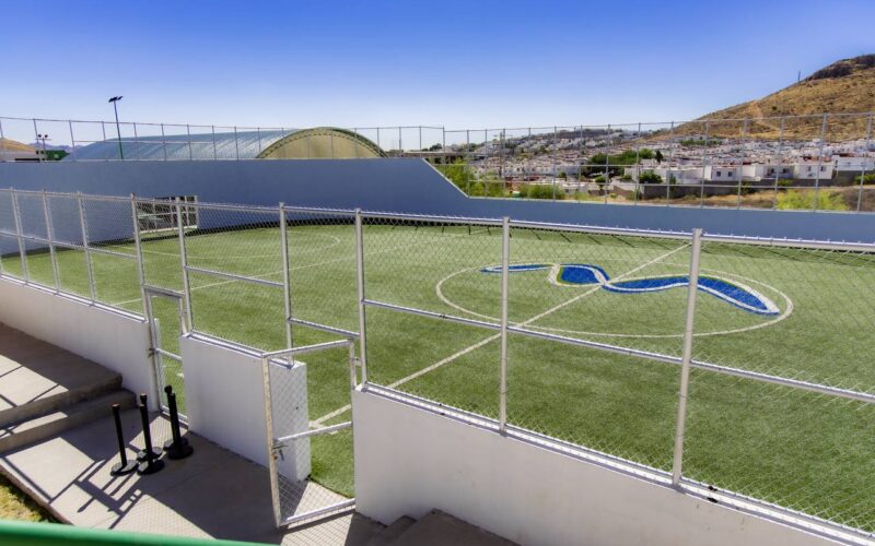 Entrega Municipio mejoras deportivas en la UTCH Cantera, obra ganadora del Presupuesto Participativo 2024