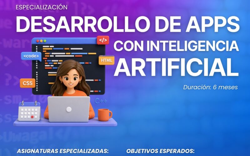 Impulsa Municipio especialización en desarrollo de apps con inteligencia artificial en la Universidad de las Mujeres