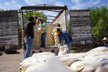 Más apoyo al campo: Estado y Municipio entregan alimento para ganado a mil 150 productores de la zona rural de la Capital