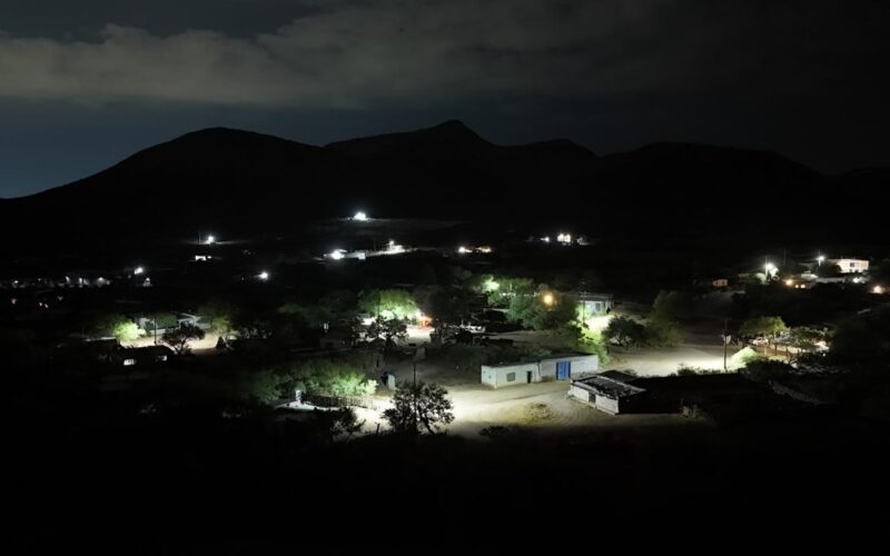 Zona rural más segura e iluminada; Municipio modernizó 18 ejidos con alumbrado LED