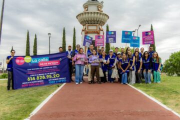 Cumple Marco Bonila con buen desarrollo de niñas y niños; realizan crucero para impulsar programa “La Calle No Es Su Lugar”