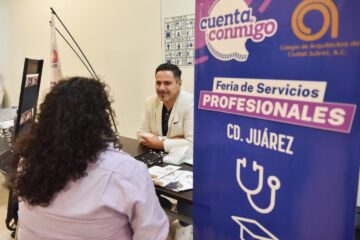 Ofrece Estado más de 1,800 atenciones gratuitas en Feria de Servicios Profesionales en Ciudad Juárez