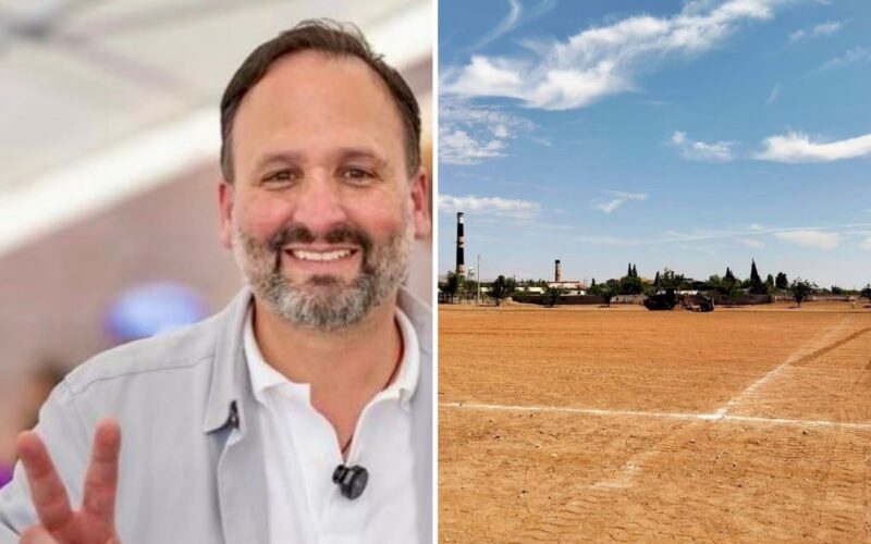 Santiago de la Peña impulsa la transformación de la histórica cancha Mauro Álvarez en Chihuahua