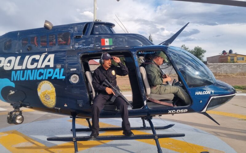 Refuerza Policía Municipal vigilancia aérea durante el operativo Verano Seguro