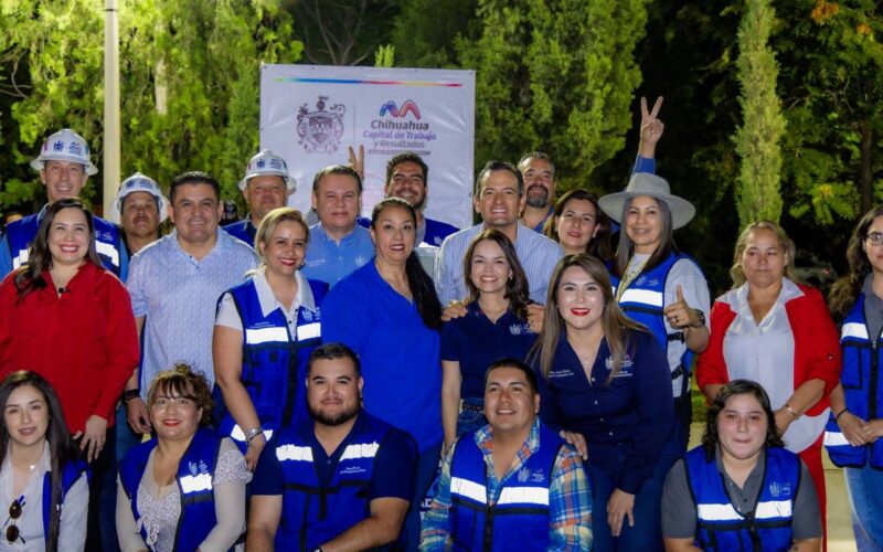 Cumple Marco Bonilla al 100% modernización del alumbrado público LED en la zona sur de la ciudad