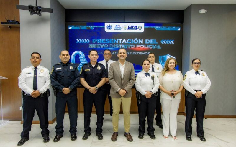 Marco Bonilla cumple con seguridad: presenta Distrito León de la Policía Municipal