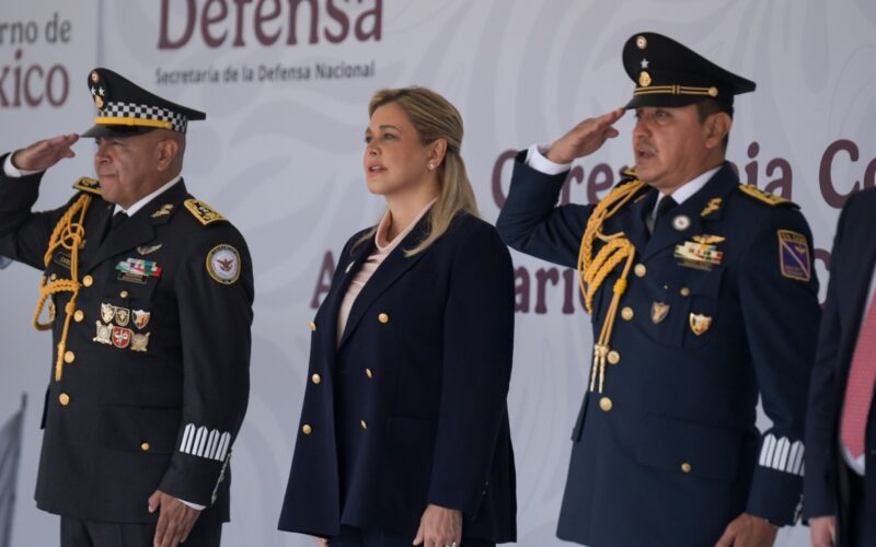 Maru Campos reconoce valor y compromiso de la Guardia Nacional en su 7mo. Aniversario