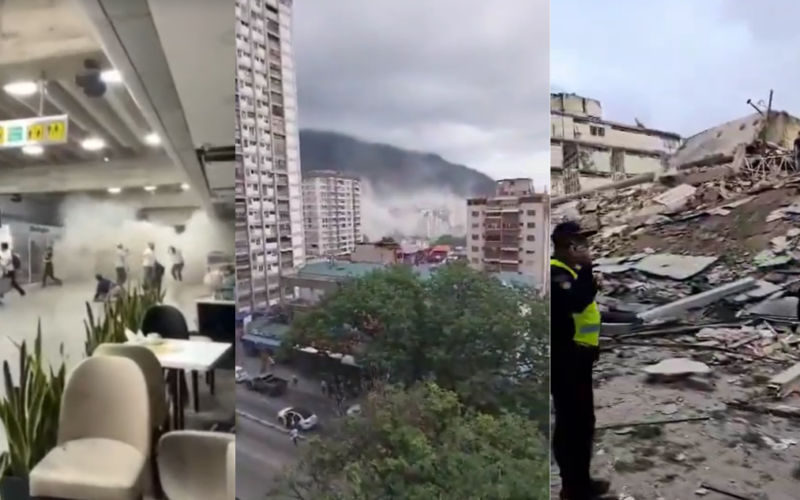 Dos potentes terremotos sacuden Venezuela y dejan decenas de víctimas; continúan las labores de rescate