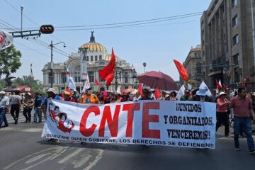 Rosa Icela Rodríguez exhorta a CNTE a finalizar protestas y no causar más afectaciones