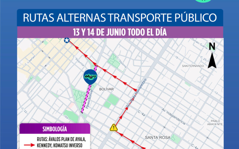 Anuncia Subsecretaría de Transporte modificaciones en las rutas urbanas por Festival Antojos