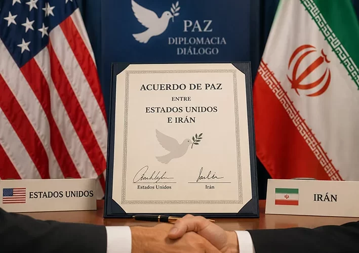 Firman presidentes de EU e Irán acuerdo para acabar la guerra