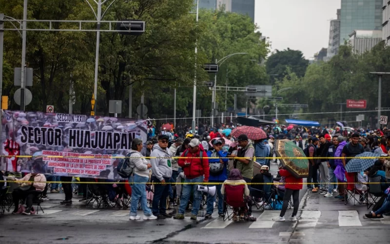 CNTE anuncia protestas en el AICM y en el Estadio Azteca en semana de inauguración del Mundial; retira bloqueo de Reforma