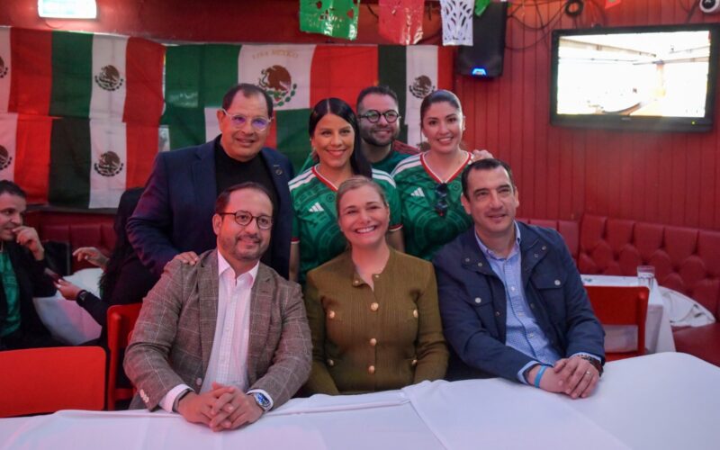 Maru Campos llega a Inglaterra para participar en la Feria Aeroespacial Farnborough 2026