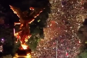 Mueren cuatro personas por asfixia en la capital en los festejos por la victoria de la selección mexicana