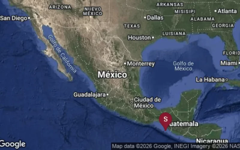 Enjambre de sismos en Chiapas; el más potente fue de magnitud 7.4