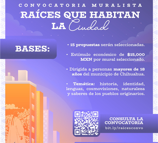 Presenta Gobierno Municipal convocatoria para crear murales sobre pueblos originarios