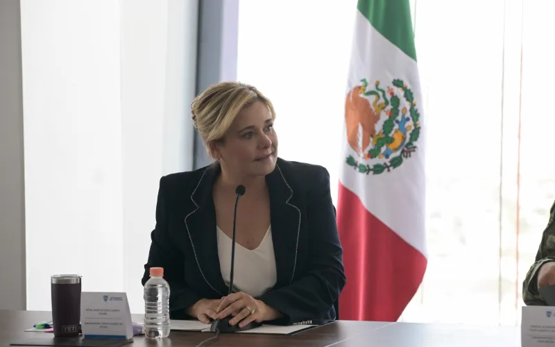 Maru Campos encabeza primera Mesa de Seguridad en la Torre Centinela
