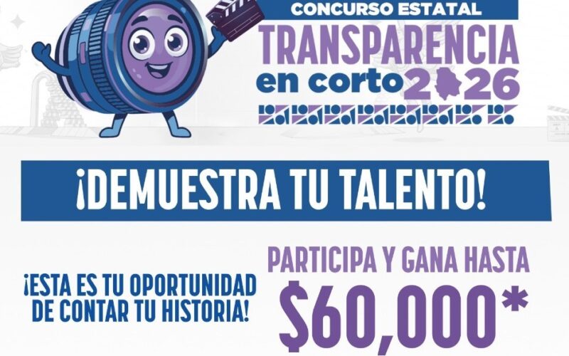 Invita SFP a jóvenes a participar en el concurso “Transparencia en Corto 2026”