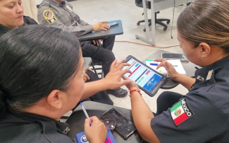 Fortalece Policía Municipal atención a víctimas con nueva aplicación tecnológica