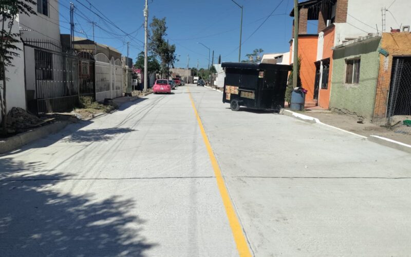 Avanza Municipio con la pavimentación de calles ganadoras del Presupuesto Participativo